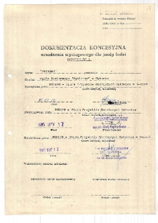 Dokumentacja koncesyjna urządzenia wyciągowego dla jazdy ludzi Dodatek nr 3 szybu Witczak